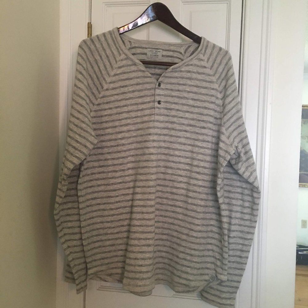 Lucky Brand Long Sleeve Shirt - Mens